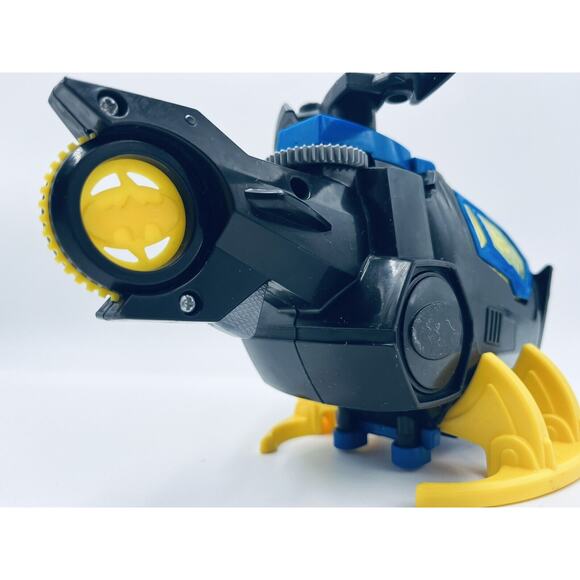 Fisher Price Imaginext DC Super Friends Batman Helicopter Bat-copter & Figure - Picture 7 of 9